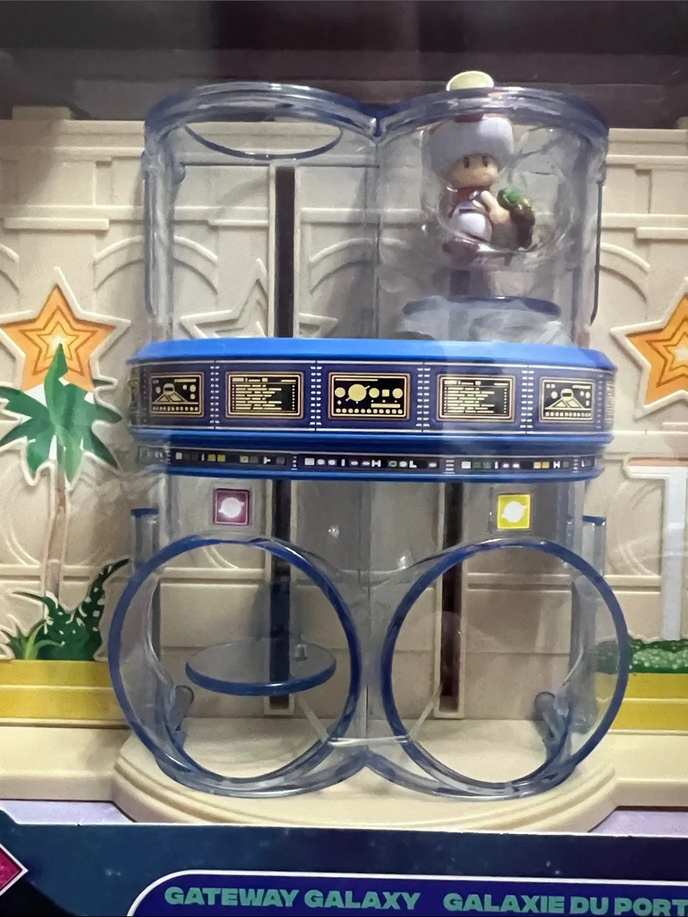 Nintendo Super Mario Galaxy Playset with Blue and Yellow Accents